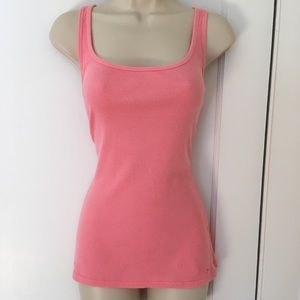 Pink Cotton Tank Top Size M